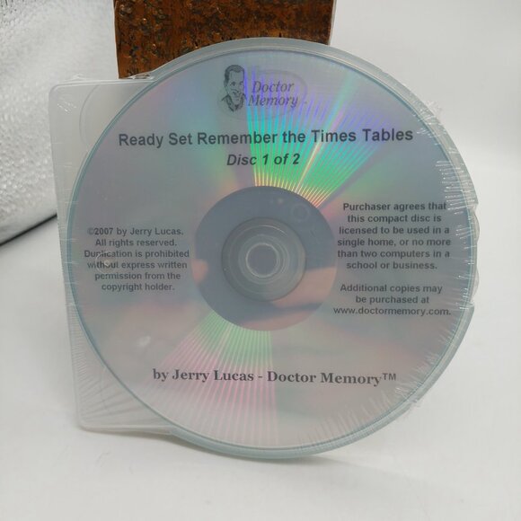 jerry lucas | Media | Dr Memory Remember The Times Table 2 Cd Rom Disk ...